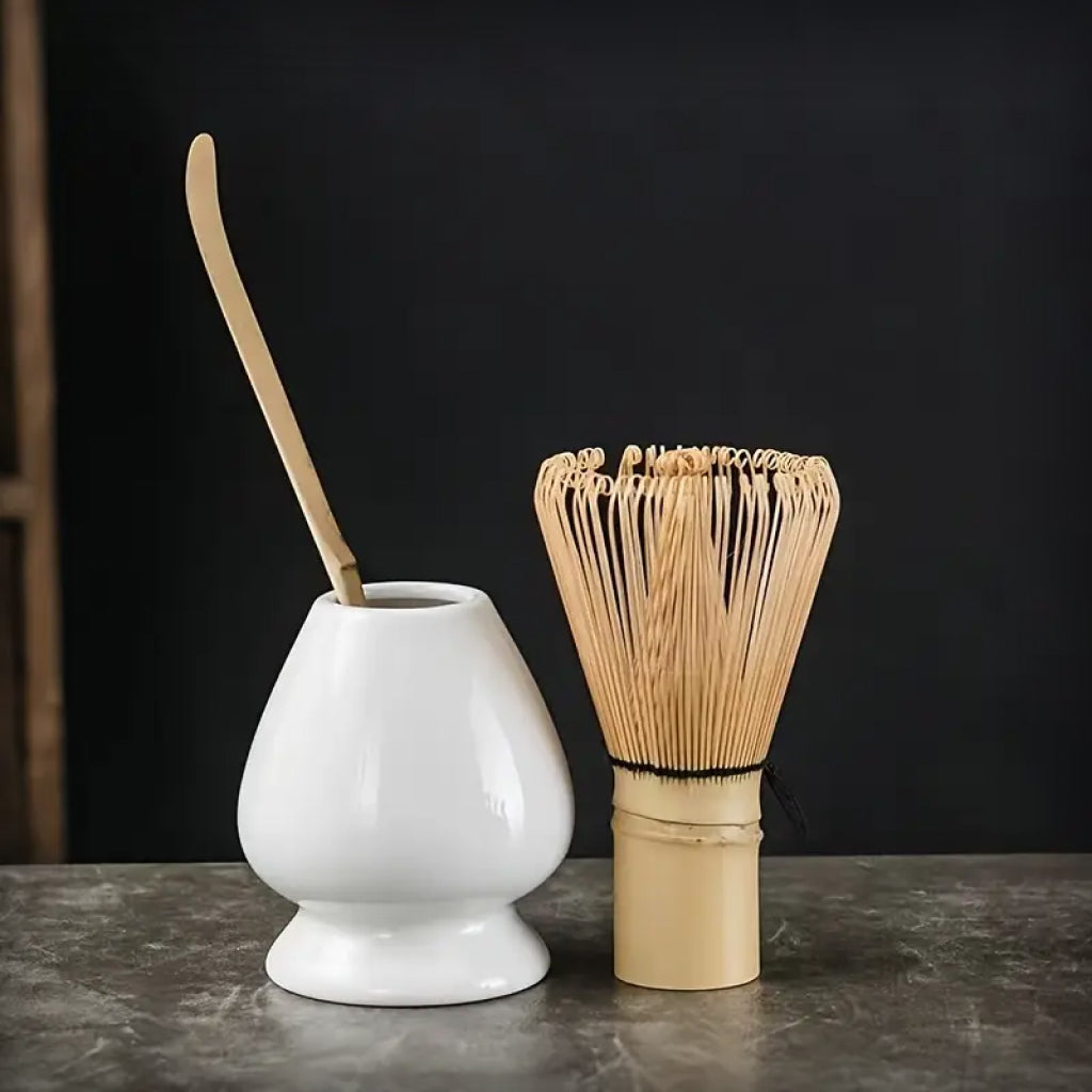 3-piece Matcha Set (Whisk, Stand, Scoop)