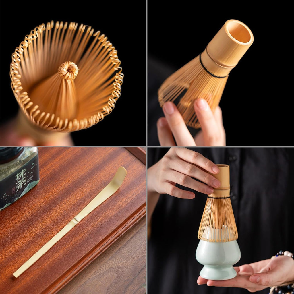 3-piece Matcha Set (Whisk, Stand, Scoop)