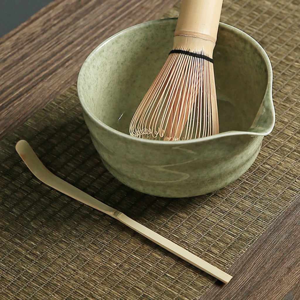 5-piece Matcha Set (Bowl, Whisk, Stand, Scoop, Strainer)