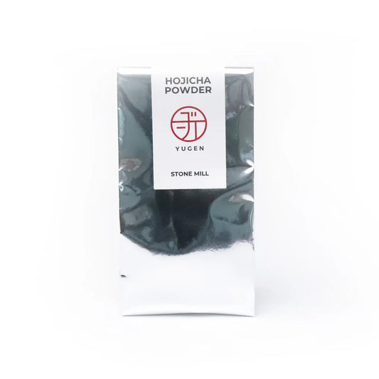 Yugen Hojicha Powder 50g - Stone Ground Roasted Japanese Green Tea