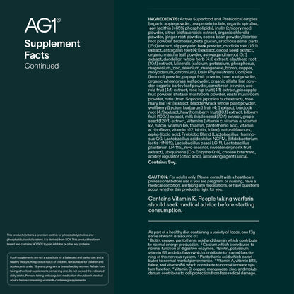 AG1 Athletic Greens x 30 TRAVEL Packs - All-in-One Daily Greens Supplement