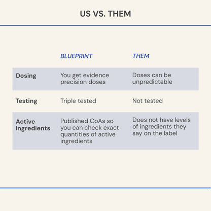 Blueprint Bryan Johnson Blueberry Nut Mix 440g – 2000 mg polyphenols