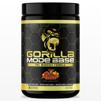 Gorilla Mode Base – Advanced Pre-Workout Performance Formula