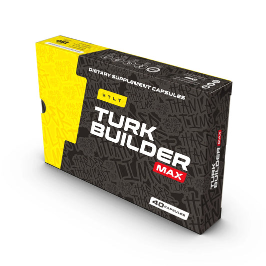 HTLT Turk Builder Max - Natural Muscle Support Supplement (40 Capsules)
